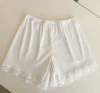 White gingham lace