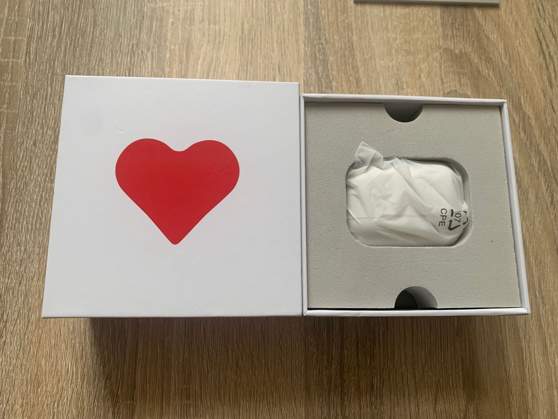 200g Weight Bluetooth Headset Classification ABS, PC Material Heart Shape Pattern Romantic Style Heart-shaped Headset In-ear Wireless Bluetooth Noise Reduction Headset 4