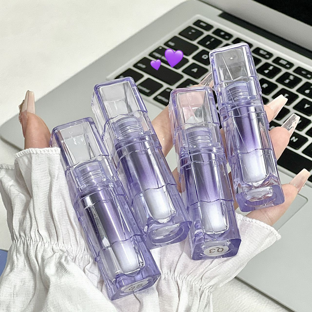 MAGIC CASA Dudu Lip Gloss Water Glass Lip Gloss Mirror Lip Gloss Water Lip Gloss undefined