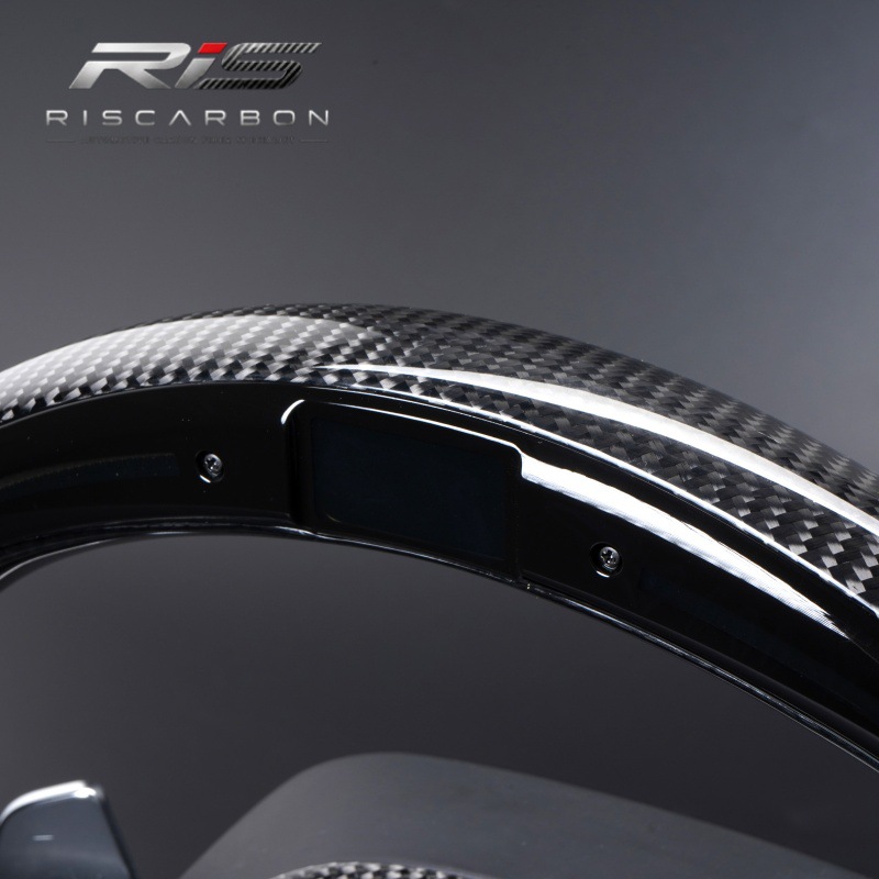 Suitable for Bmw g Carbon Fiber Suede Led Heated Vibrating Detachable Steering Wheel G20G30G05G01G22