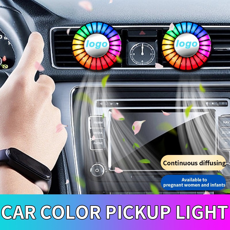 Aplicable a Volkswagen Tuang Golf magotan Santana salida de aire luz música ritmo luz aromaterapia luz APP luz interior