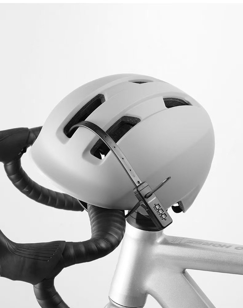 Adjustable Length Locking Strap, Password Lock, Bicycle Basket Lock, Helmet Lock