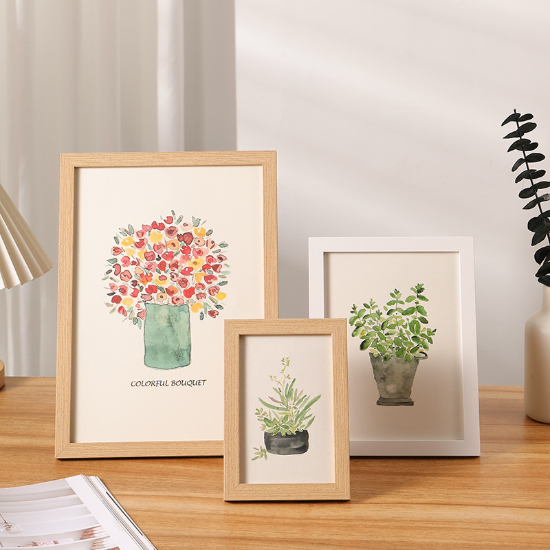Photo frame wholesale picture frame table decoration photo wall 5 inch 6 inch 7 inch 8 inch 10 inch A4 creative simple diy wood Photo frame wholesale picture frame table decoration photo wall 5 inch 6 inch 7 inch 8 inch 10 inch A4 creative simple diy wood