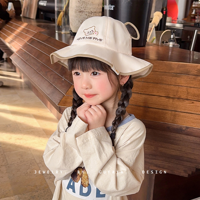 Sombreros para bebés primavera y otoño verano delgado sombrero de protección solar para bebés, sombrero de pescador para bebés, sombrero de sol