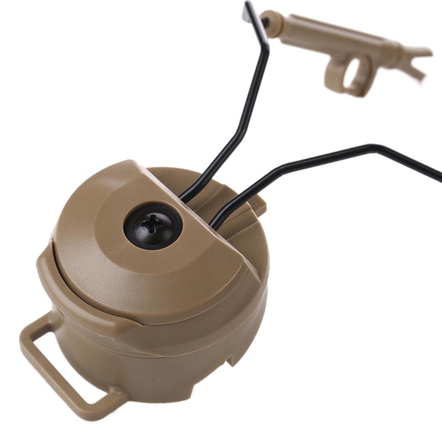 Comtac soporte táctico rápido casco carril colgando multi-función de recogida de reducción de ruido auriculares soporte