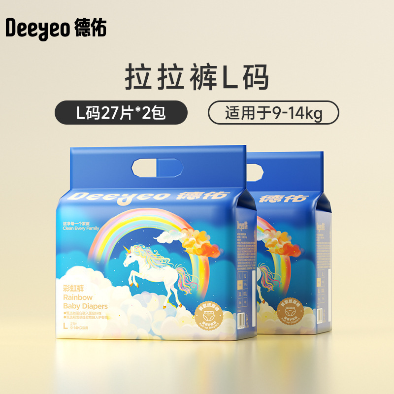 Deyou おむつベビー超薄型通気性ソフト男性と女性の赤ちゃん新生児おむつインスタント吸引シリーズマルチ仕様|undefined
