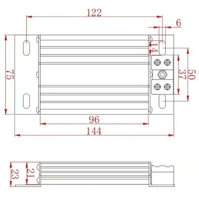 隆顶电气 humidity heater 铝合金加热器JRD 硅橡胶加热器