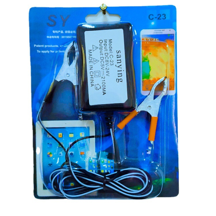 Manufacturers sell battery clip charger 3USB clip three USB clip charge 5V mobile phone charge Manufacturers sell battery clip charger 3USB clip three USB clip charge 5V mobile phone charge
