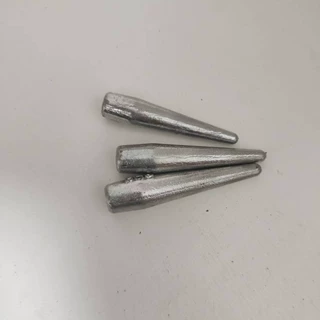 新款塑芯锚鱼铅坠九江锚钩串钩铅坠深海掉抛竿海竿防刮底远投坠子
