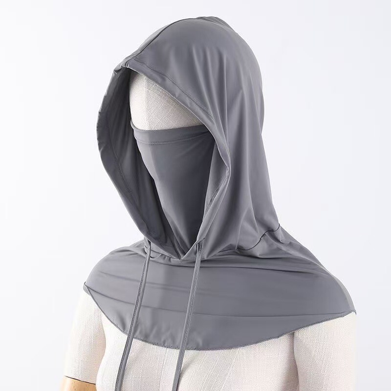 Sun Protection Mask, Hat, Integrated Neck Protector, Full Face Anti-Uv Cycling Hood, Ice Silk Scarf for Men Sun Protection Mask, Hat, Integrated Neck Protector, Full Face Anti-Uv Cycling Hood, Ice Silk Scarf for Men