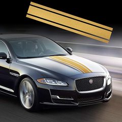 外貿熱銷汽車貼紙條紋機蓋貼賽車身側條紋貼花線條改裝飾汽車拉花