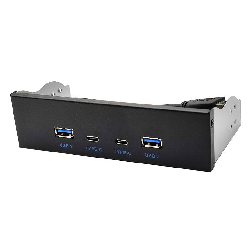 USB3.2 TYPE-C����λ10Gbps���3.5��5.25��HUB 19PINתC��������
