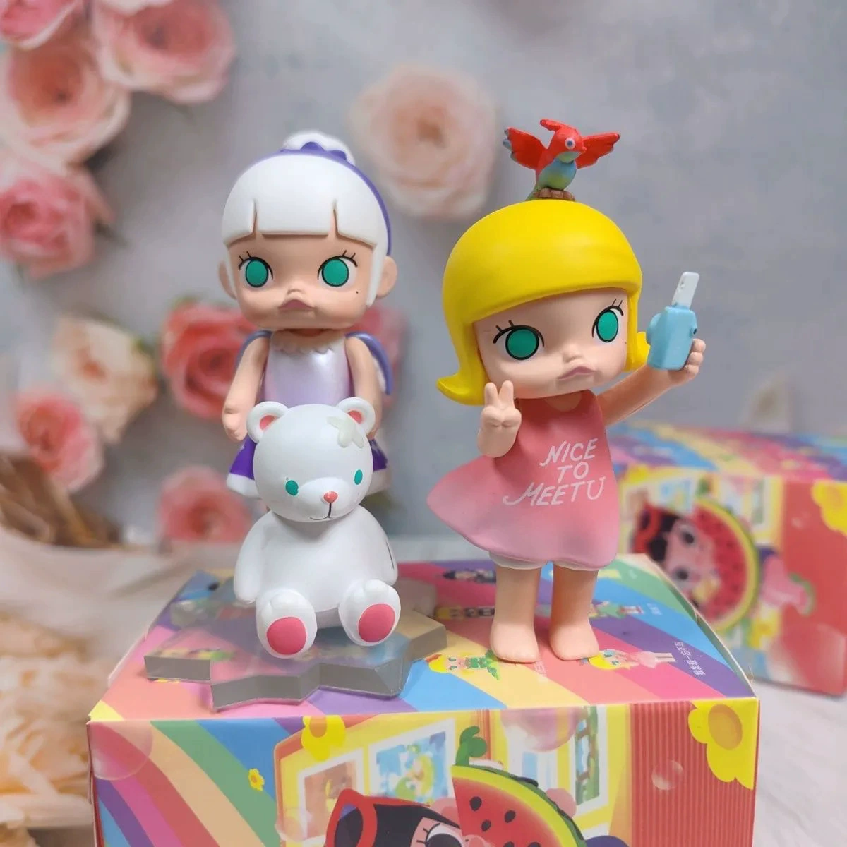 Bubble/Matt Blind Box Molly Моя детская серия Blind Box ручные фигуры стильные игрушки украшения подарки