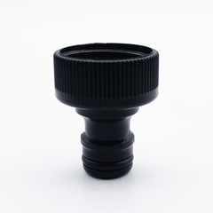 Plastic 3/4 inner thread nipple connector, 6mm inner thread nipple, garden hose connector, water gun nipple connector