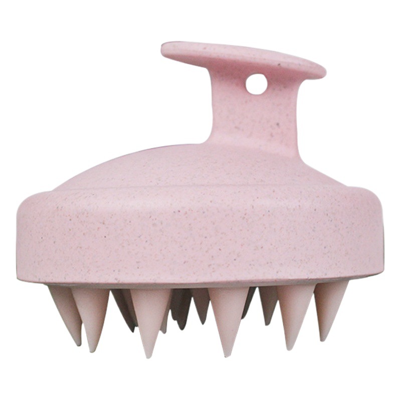 Fábrica al por mayor Maiji paja de silicona champú cepillo Amazon cabeza masaje garra cuero cabelludo limpieza masaje peine en stock