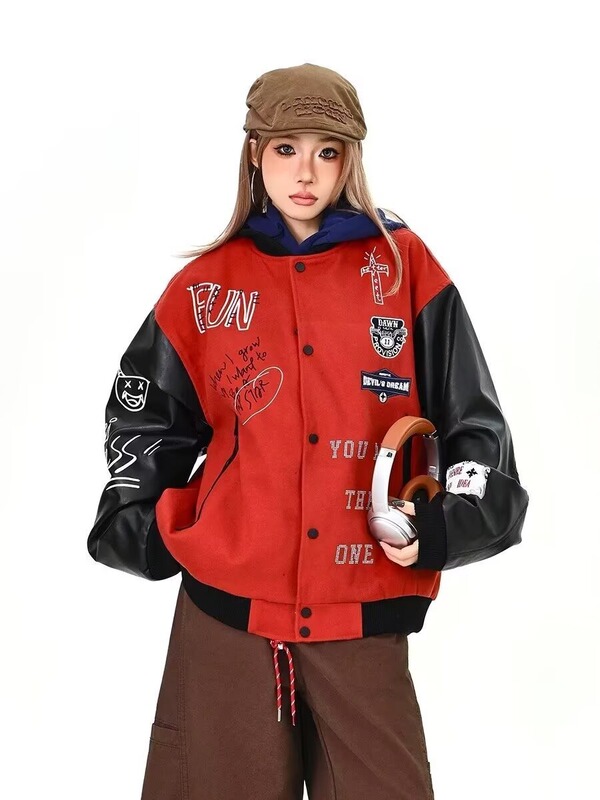 2026 New Year's Fashionable Versatile Double-Sided Cotton Jacket for Men and Women LV2612029