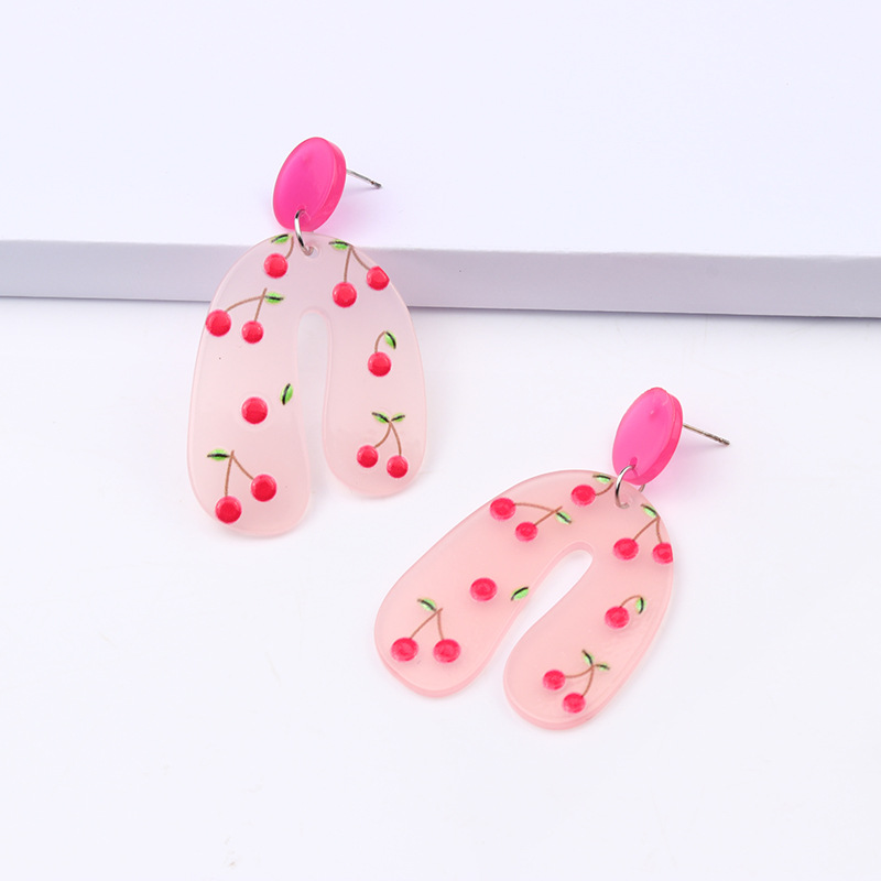 Daily Occasion Fashion Geometric Arylic Drop Earrings
