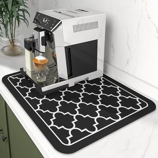 Nordic Kitchen Desk Calendar Anti-Oil Stain Mat Bowl and Plate Non-Slip Drying Mat Stain-Resistant and Water-Absorbent Kitchen Mat Cross-Border Dropshipping