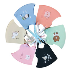 兒童防曬夏薄款開口男女孩寶寶防紫外線3d立體小學生防護面罩