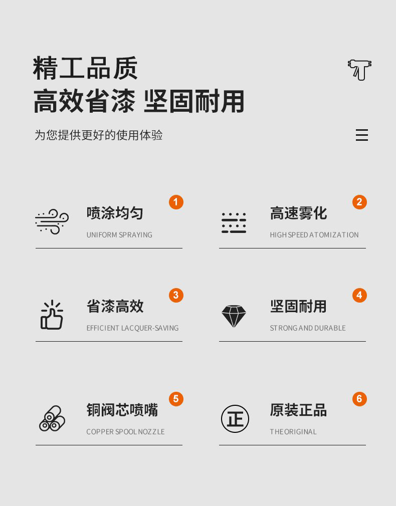 Iwahori W71 Spray Gun Pneumatic Car Paint Spray Gun Upper and Lower Pots High Atomization W77 Spray Gun Spray Oil Spray Wholesale