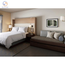 Holiday Inn IHG 酒店商务间特大床房酒店卧室套房HPL免漆板家具