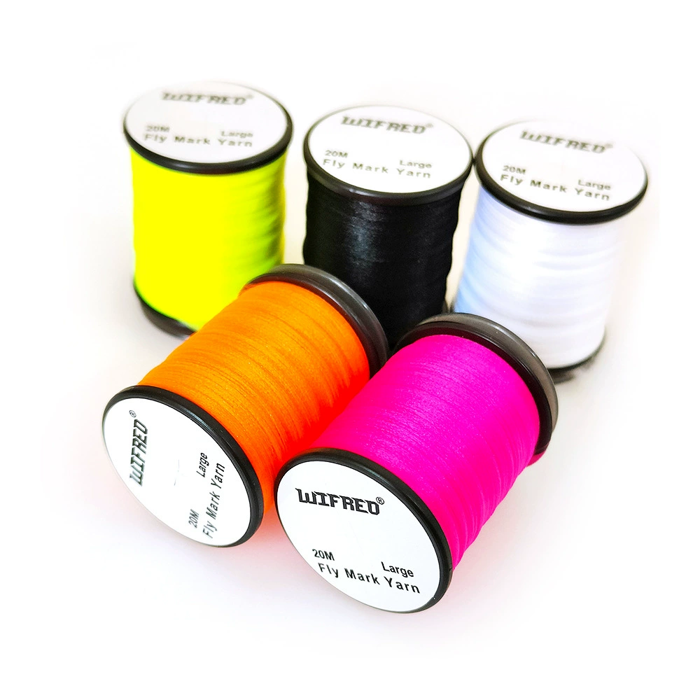 白鹭飞 Mesh printing fiber thread parachute post fly tying mesh printing parachute hook binding material