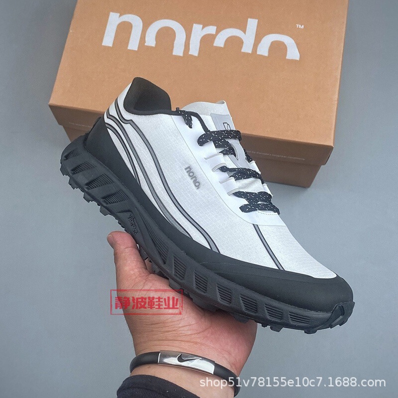 Cross-Border Norda 002 Men's and Women's Low-Cut Trail Running Shoes, Outdoor Hiking and Mountaineering Lightweight, Wear-Resistant and Breathable Sports Shoes