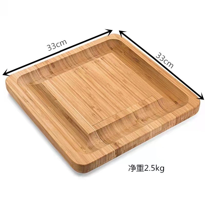 Tabla de cortar de queso multiusos Tabla de cuchillos queso tabla de quesos cajón tabla de quesos tabla de cortar tabla de quesos cuadrada