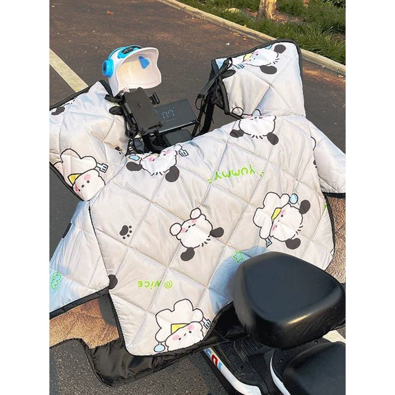 Электрические автомобили, блокиющие ветер, затягиваемые зимой