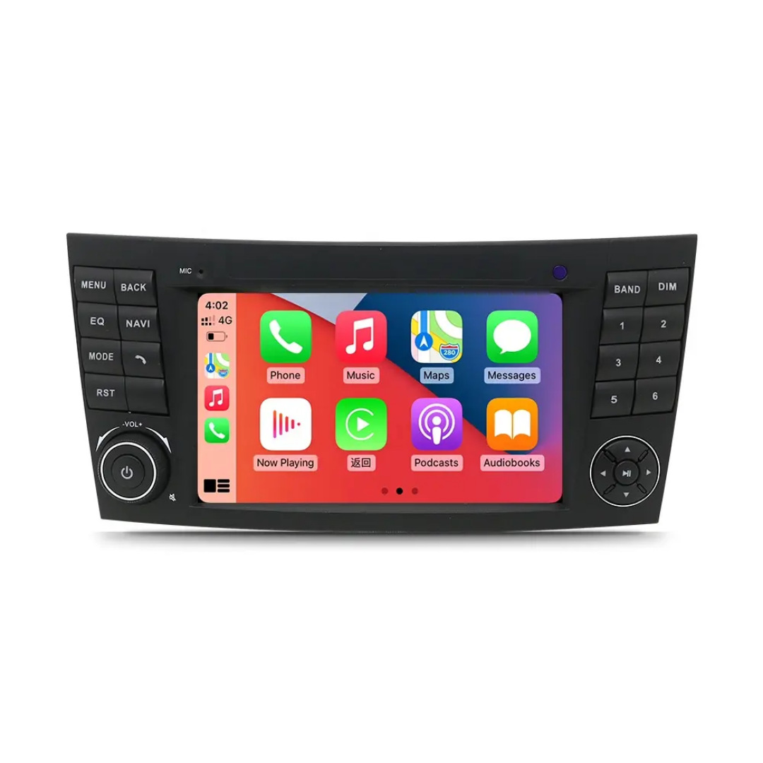 Cross-border 7-inch carplay Android 13 large screen Mercedes-Benz E-class W211 interconnected multimedia GPS navigation 3