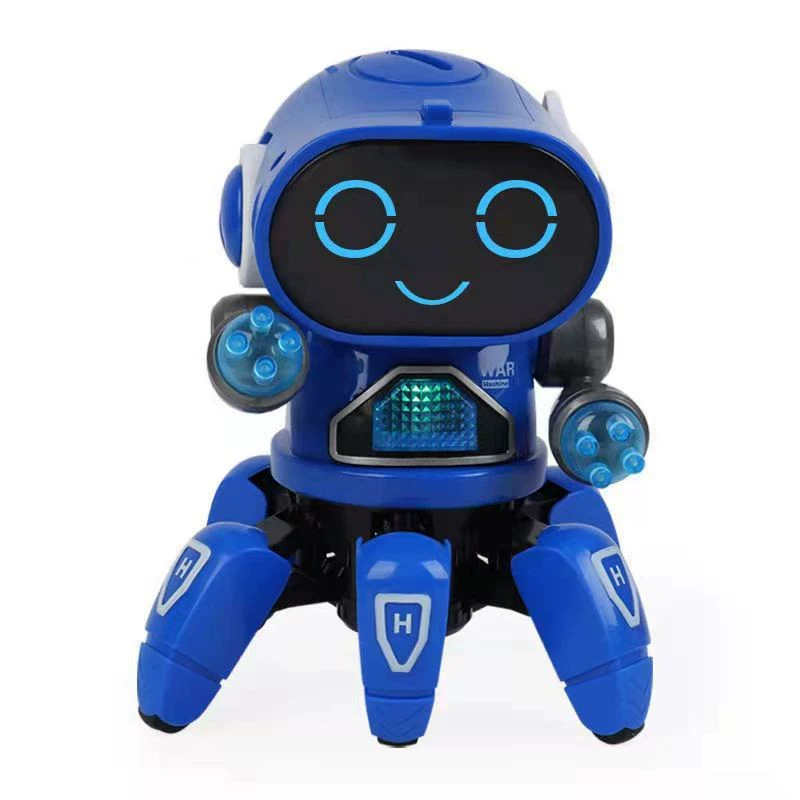 Electric cartoon toy, dancing music lightweight robot