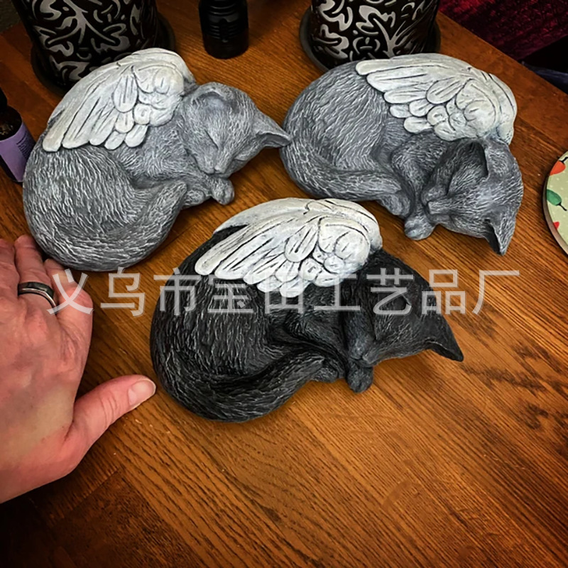 (Cross-border trading), commemorative statue, pet, cat