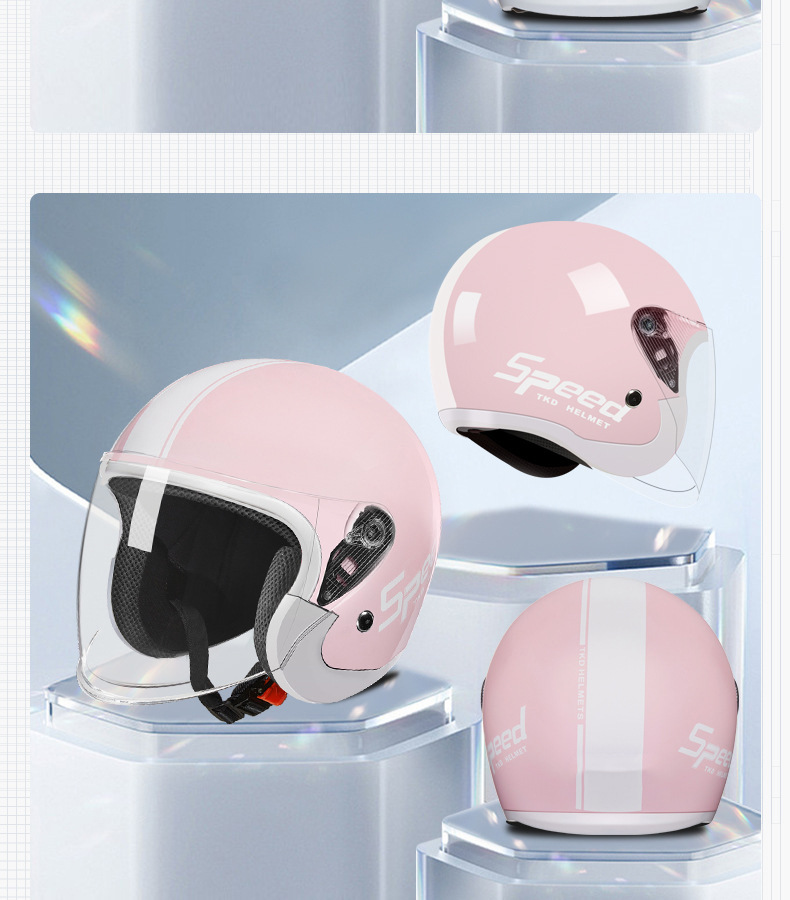 Helmet 3C certification electric car safety helmet wholesale men's and women's four seasons winter warm anti-fog thickened helmet