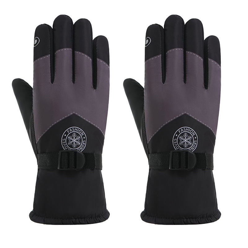 눈꽃 패턴 그레이 블랙