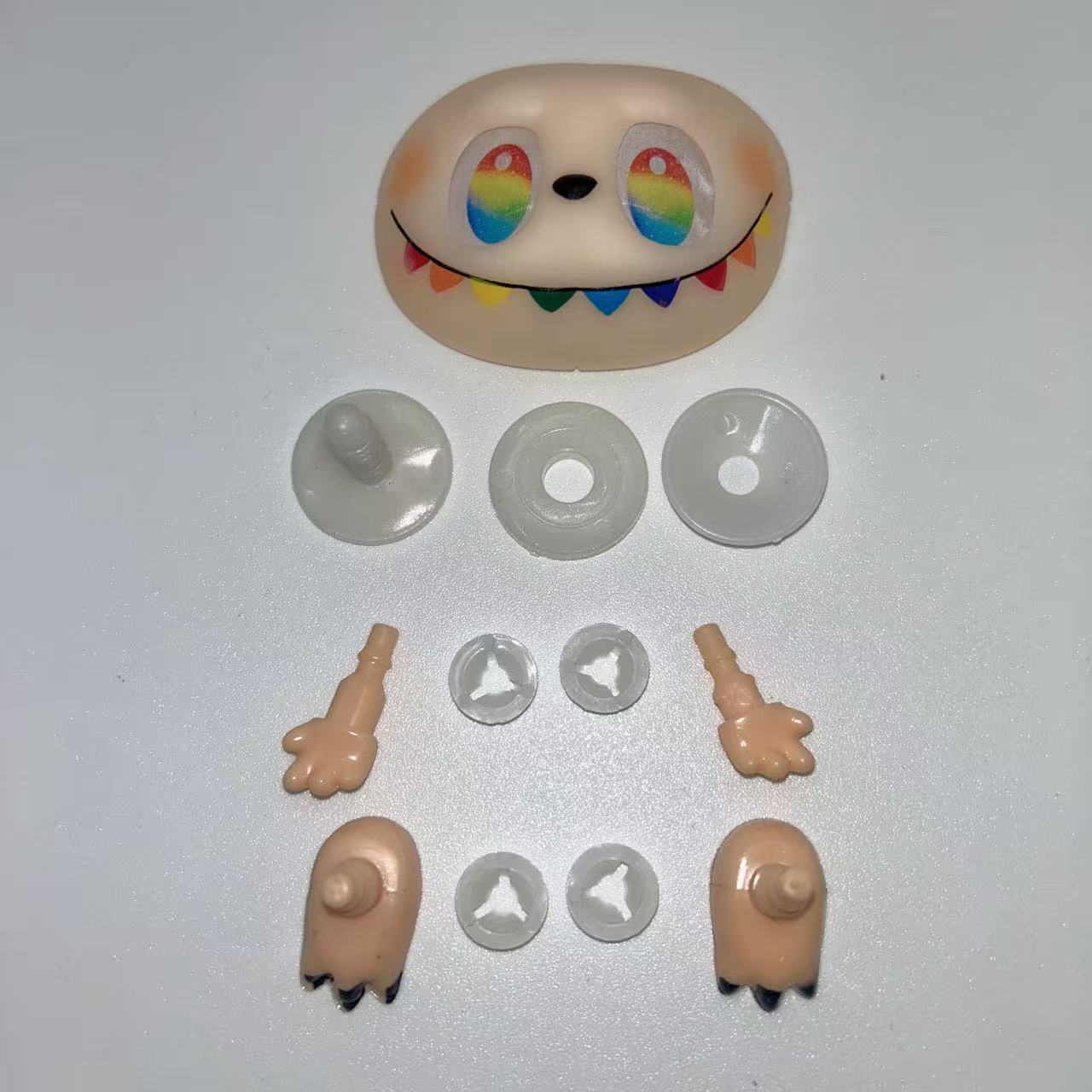 3세대 - 본연의 색상 세트 (얼굴, 손, 발 연결 커넥터 포함)