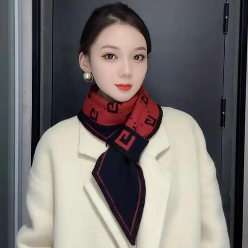 Women's Scarf 2025 Autumn/Winter New Fashionable Outerwear with High Quality Korean Style, Versatile and Warm, Stylish Neck Wrap