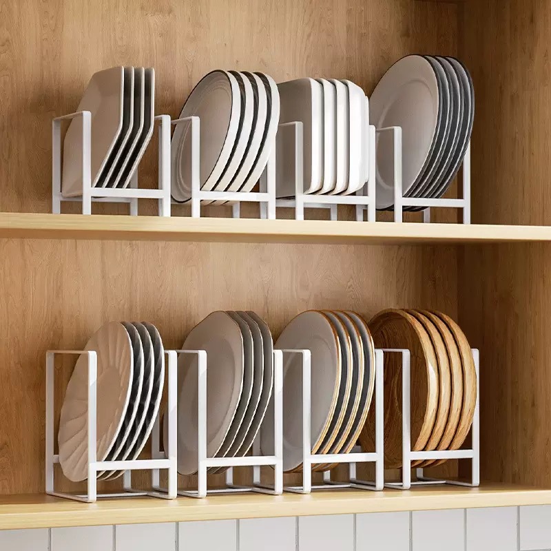 Factory Wholesale Dish Rack, Dish Draining Rack, Plate and Utensil Organizer, Stainless Steel