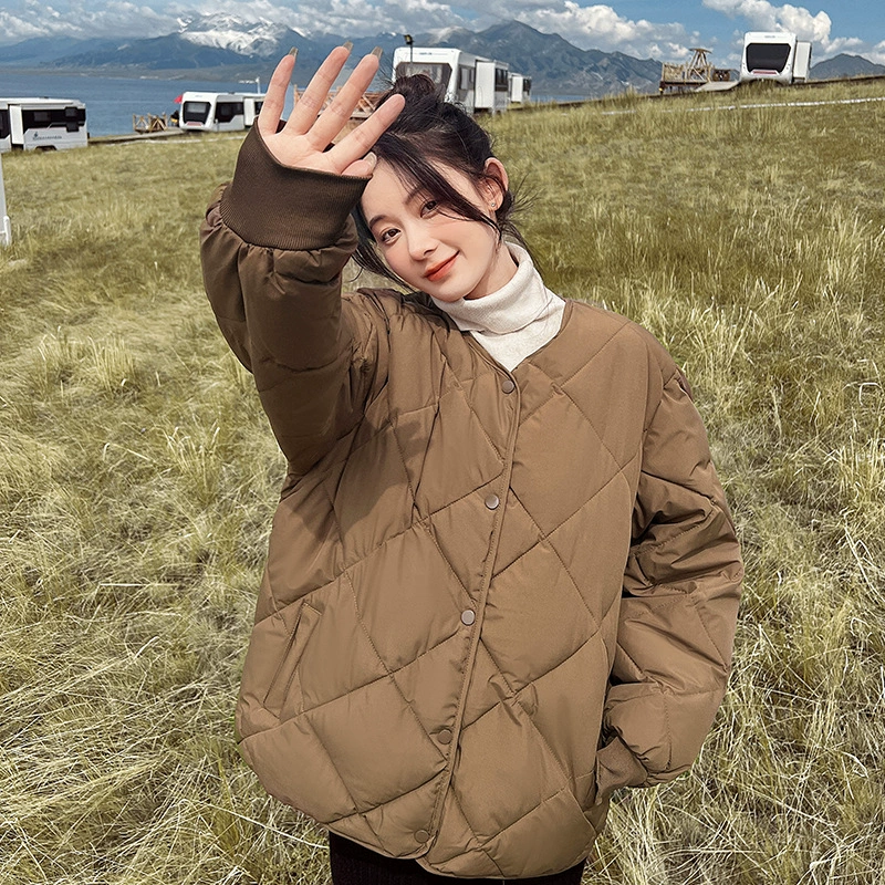 Пуховая хлопковая одежда женская короткая 2022 новая зимняя износостойкая хлопковая стеганая куртка агент Оптовая Внешняя торговля