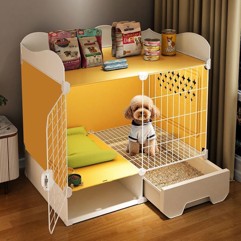 小型犬用の新しい犬用ケージ、1部屋、1リビングルーム、1バスルーム、トイレ付きの広いスペース、独立した犬小屋、豪華なヴィラ|undefined