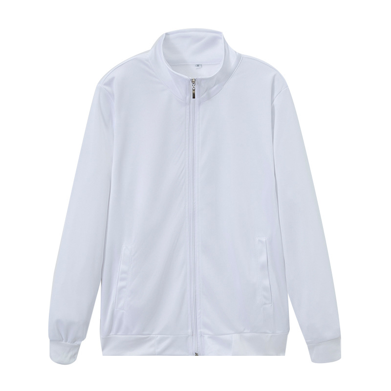 Otoño y invierno Cardigan camiseta publicitaria camiseta cultural ropa de clase ropa de trabajo chaqueta de manga larga con camisa de cuello de vello logotipo personalizado