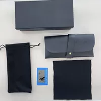 Наружная упаковка коробка для очков тканевый мешок ткань для очков поляризованная световая Тестовая карта многофункциональный винт