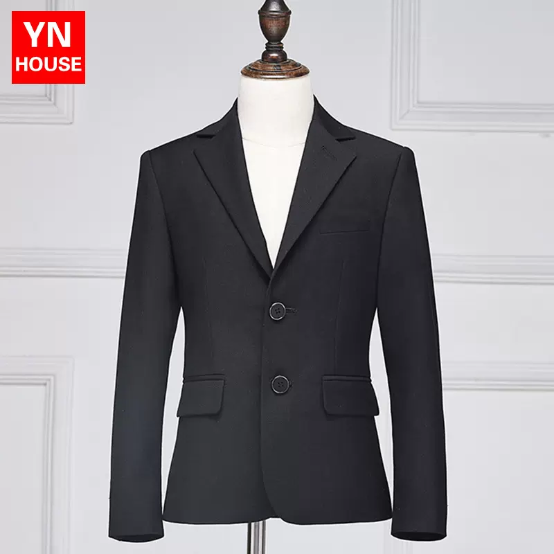 儿童西装套装男童礼服主持人帅气演出服男孩花童小西装西服英伦风