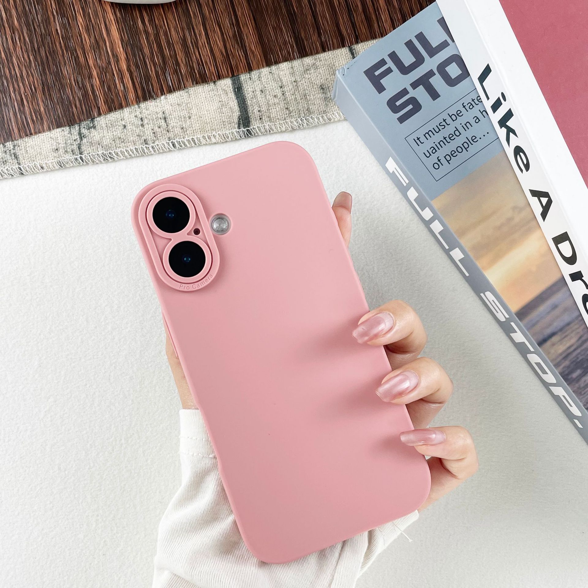 Funda para teléfono móvil iPhone15 14Promax pupila exfoliante Apple 13 Funda protectora con sensación de piel 12TPU