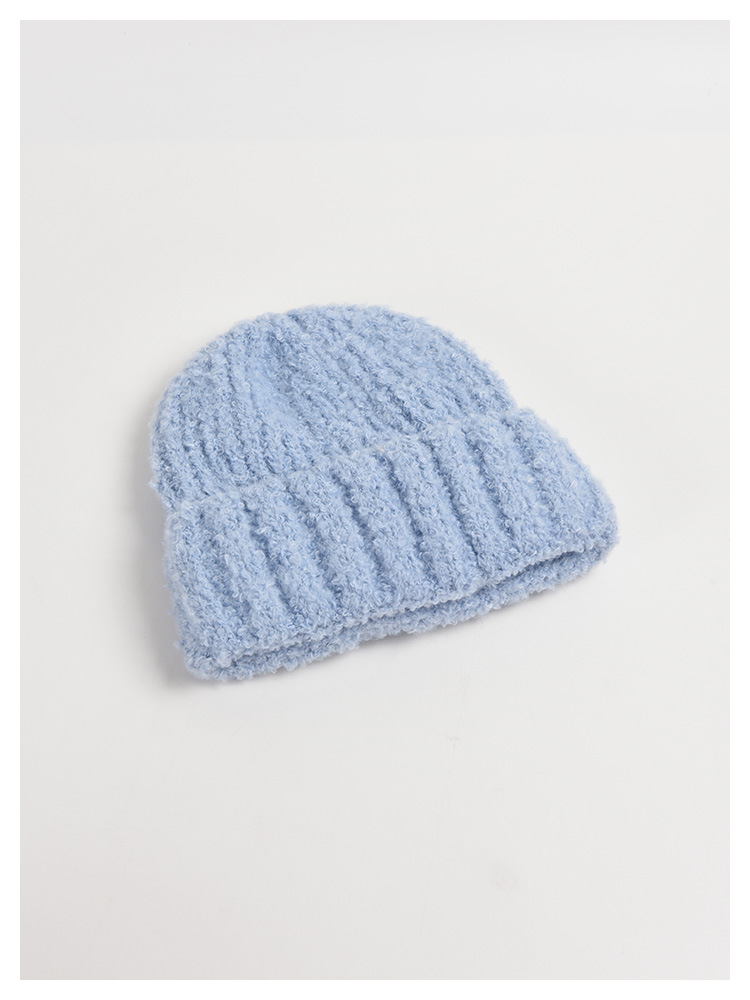 Women's Simple Style Solid Color Eaveless Wool Cap display picture 5