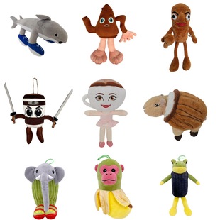 Трансграничный новый tung tung tung tung sahur США Mountain Sea Doll плюшевые игрушки куклы ручной работы