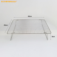 New cake cooling rack 304 stainless steel three-layer foldable baking rack baking pan drying net drain net baking tools