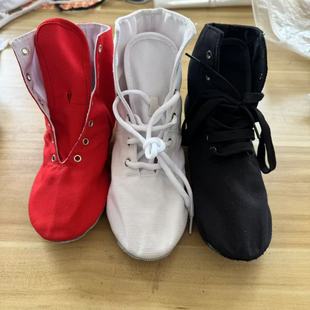 Jazz Shoes, Dance Shoes, Wear-Resistant Canvas, Foot-Showing Exercise Shoes