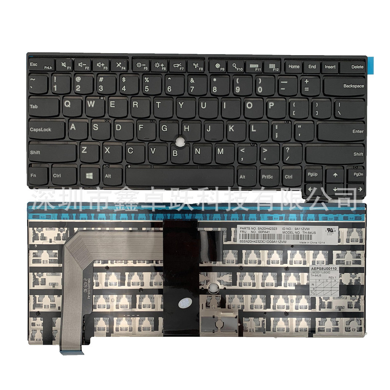 US applicable to Lenovo S2 T460S T470S Thinkpad 13 2nd notebook keyboard US applicable to Lenovo S2 T460S T470S Thinkpad 13 2nd notebook keyboard