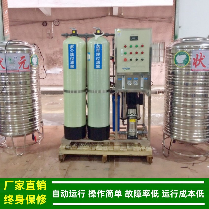 全自动反渗透纯水机0.5吨/小时厦门工业去离子水设备绿健厂家供应