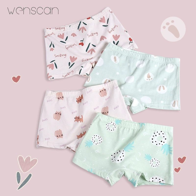 Cotton antibacterial underwear, children's shorts